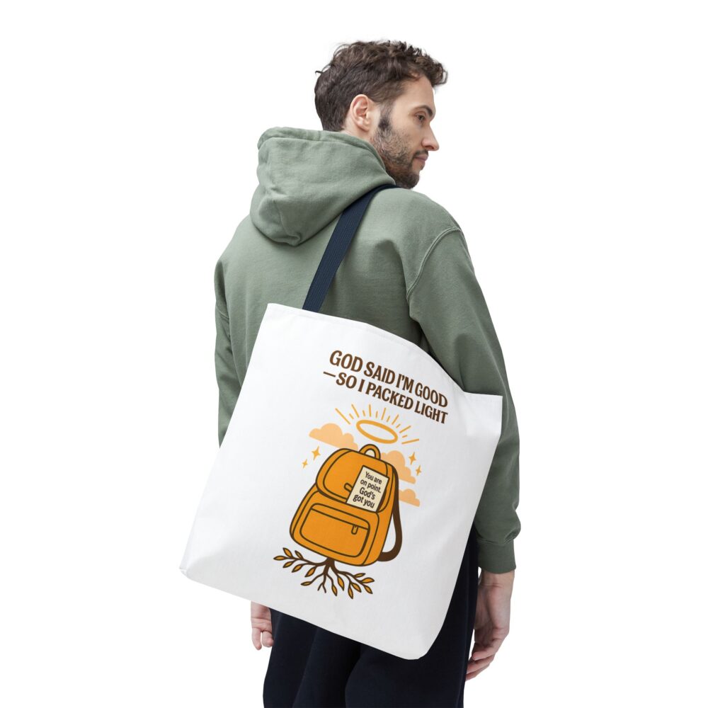 Spiritual Tote Bag - Motivational Quote, Eco-Friendly, Gift for Him/Her, Inspirational, Everyday Use, Unique Design - Image 15