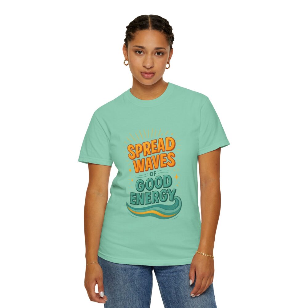 Good Energy T-Shirt, Unisex Tee, Eco-Friendly Apparel, Summer Vibes, Positive Message, Gift for Friends, Casual Wear - Image 16