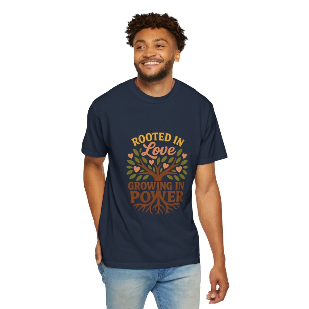Rooted in Love Unisex T-Shirt | Growing in Power Tee, Nature Lover Gift, Inspirational Shirt, Eco-Friendly Apparel, Tree Design - Image 19