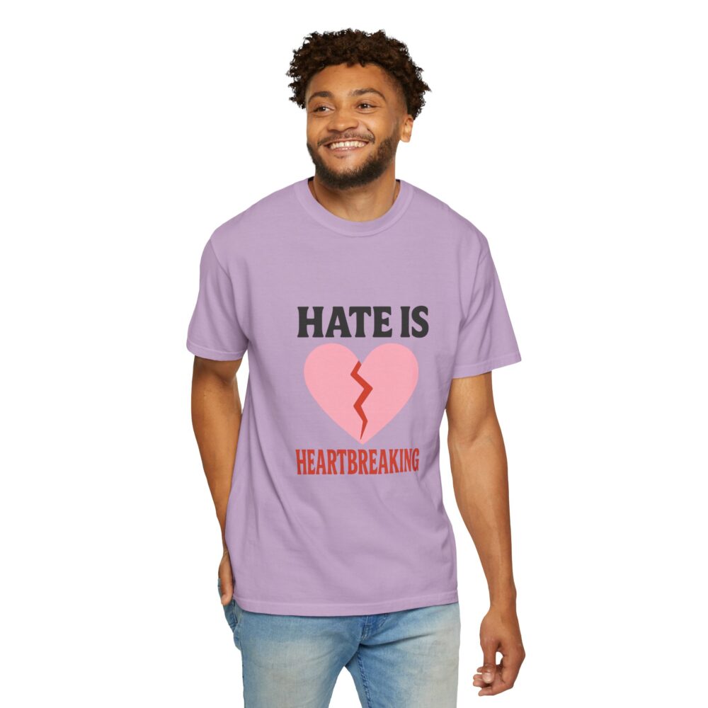 Unisex Garment-Dyed T-shirt with Heartbreaking Message - Perfect for Awareness, Casual Wear, Gifts, and Trendy Style - Image 19
