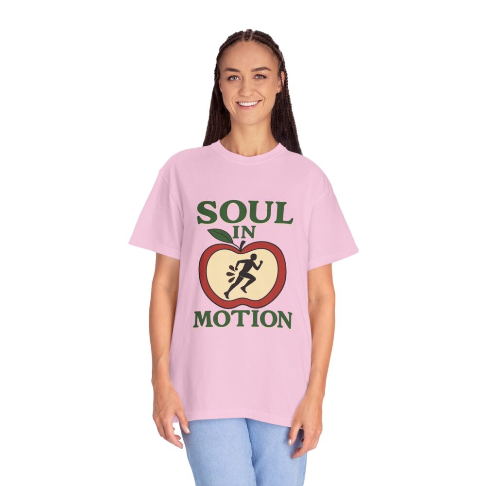 Soul in Motion Unisex Garment-Dyed T-Shirt - Inspirational Activewear - Image 17