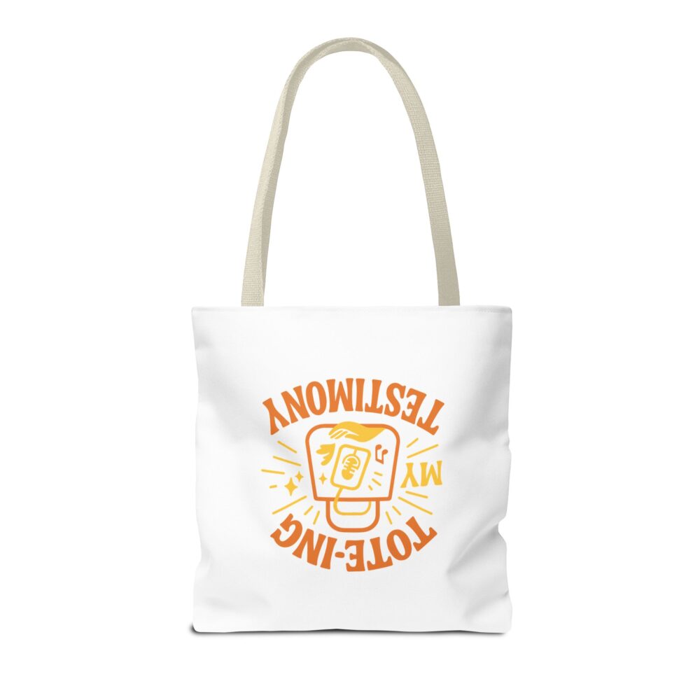 Tote Bag with Testimony Design - Perfect for Church Events, Bible Study, or Everyday Use - Inspirational Gift, Eco-Friendly, Reusable, [...] - Image 46