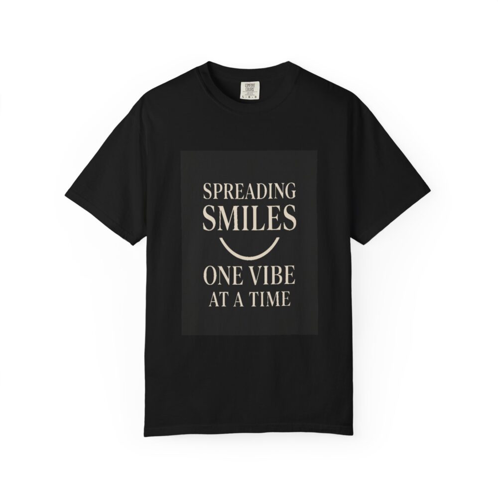 Spreading Smiles - Unisex Garment-Dyed T-Shirt - Image 26