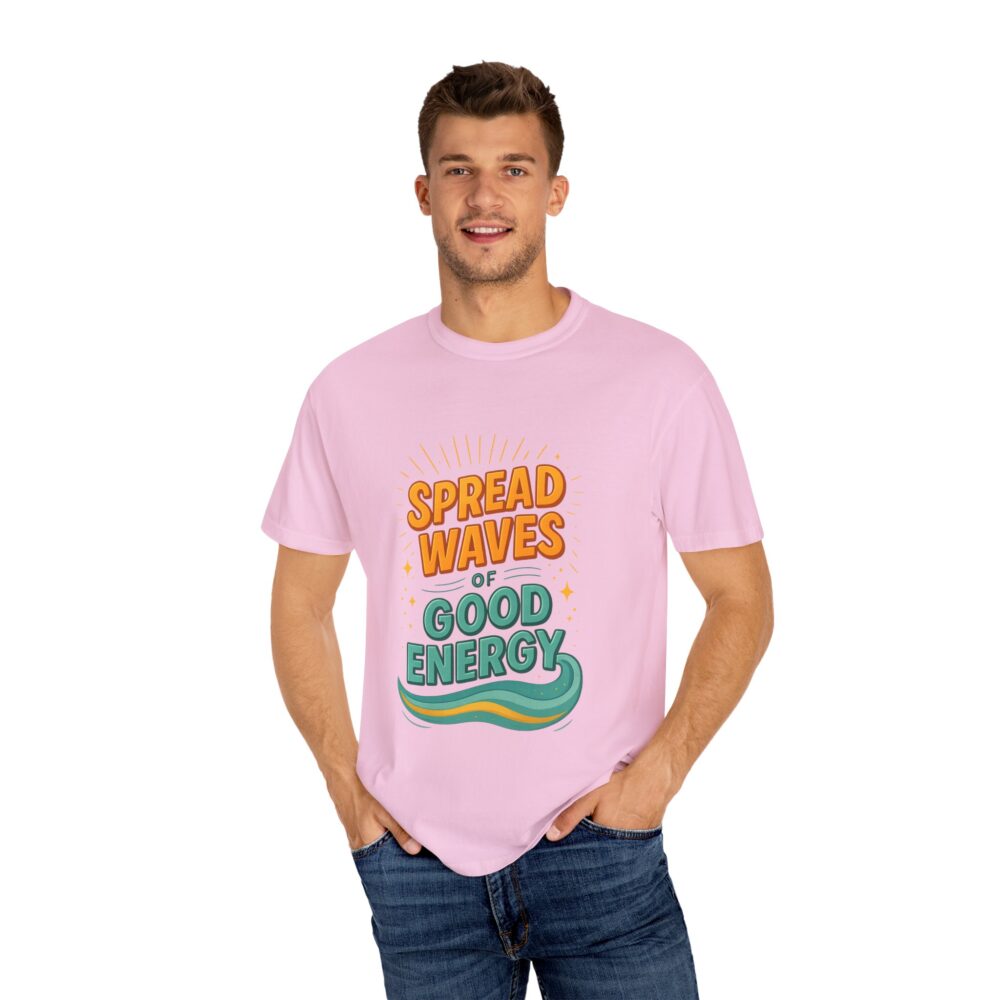 Good Energy T-Shirt, Unisex Tee, Eco-Friendly Apparel, Summer Vibes, Positive Message, Gift for Friends, Casual Wear - Image 21