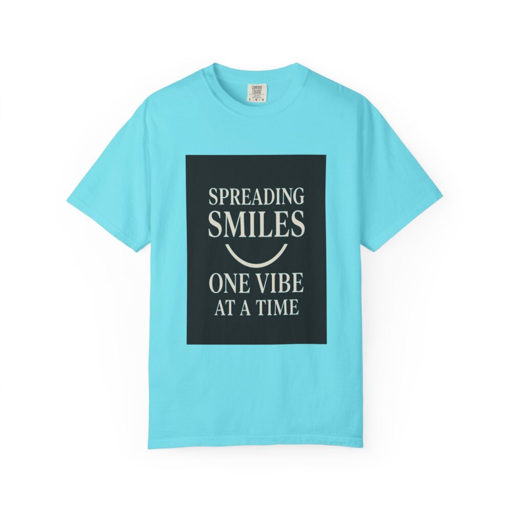 Spreading Smiles - Unisex Garment-Dyed T-Shirt - Image 23