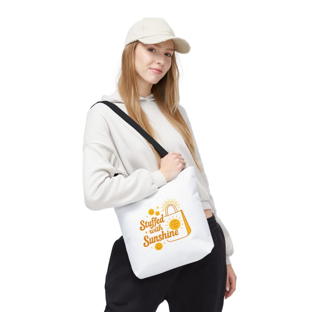 Sunny Vibes Tote Bag, Beach Tote, Eco-Friendly Bag, Gift for Sunshine Lovers, Summer Accessory, Cheerful Shopping Bag