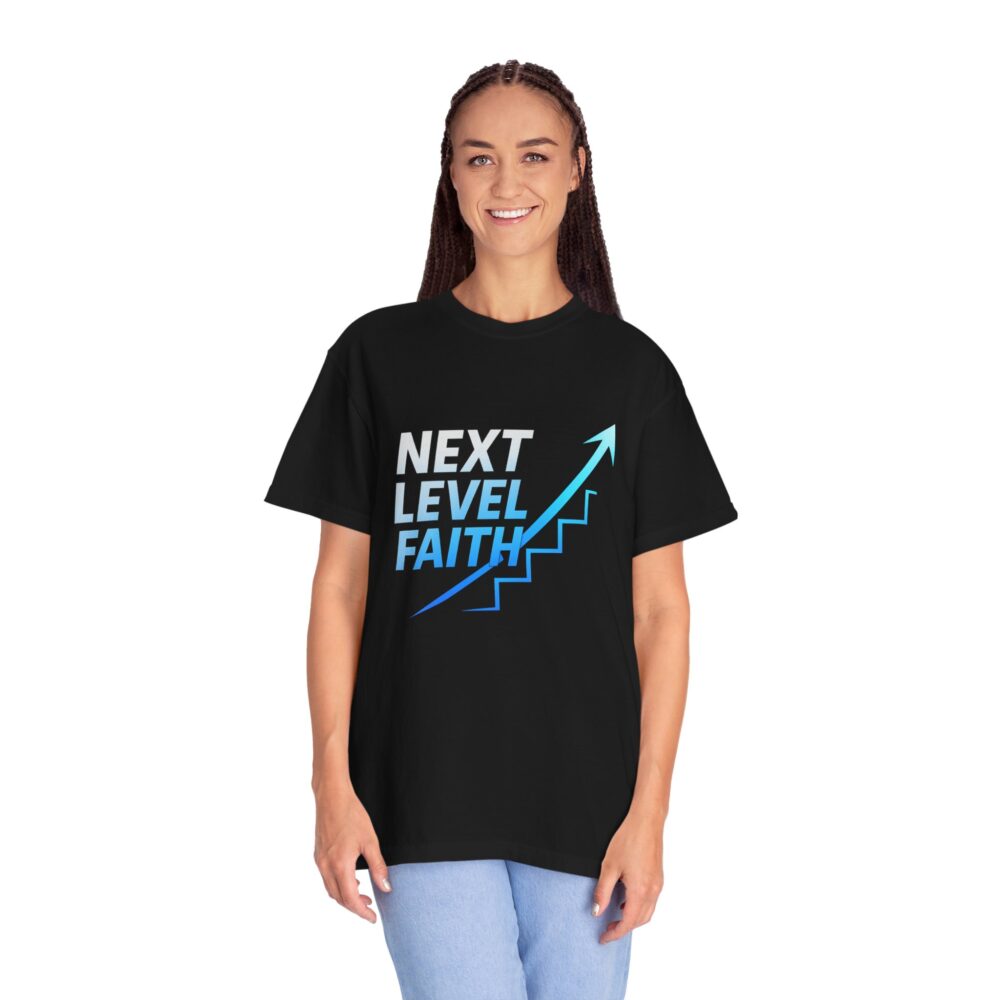 Next Level Faith Unisex T-Shirt, Motivational Tee, Spiritual Apparel, Faith-Based Gift, Comfortable Casual Wear, Inspired Fashion - Image 6