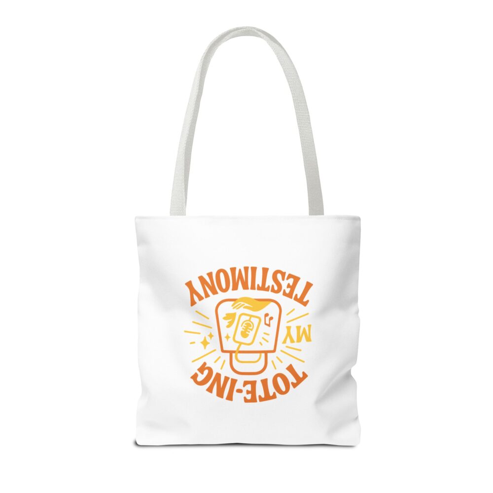 Tote Bag with Testimony Design - Perfect for Church Events, Bible Study, or Everyday Use - Inspirational Gift, Eco-Friendly, Reusable, [...] - Image 38