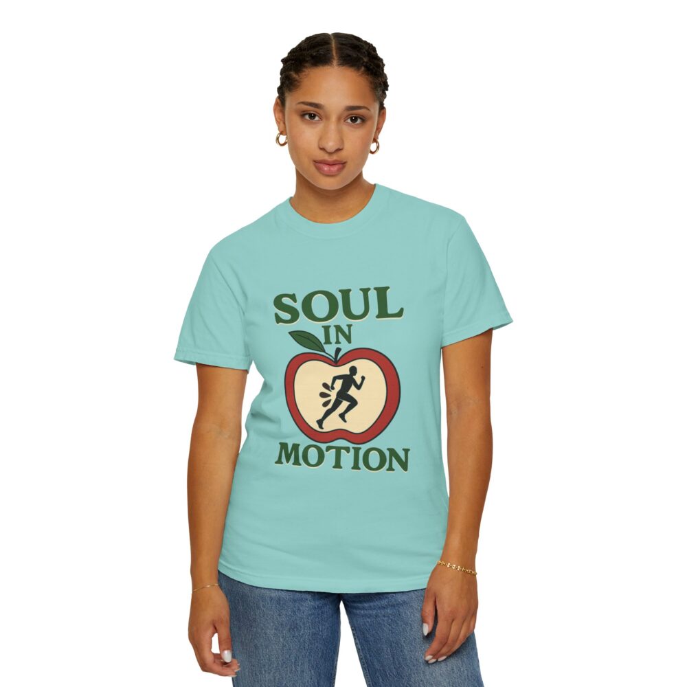 Soul in Motion Unisex Garment-Dyed T-Shirt - Inspirational Activewear - Image 12
