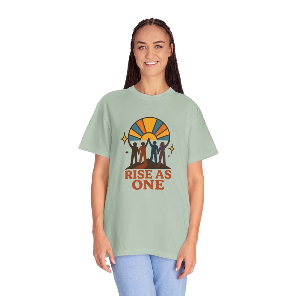 Unity Graphic Tee - Inspirational Unisex Shirt - Rise As One T-shirt, Equality Apparel, Gift for Social Activists, Summer Fashion - Image 10