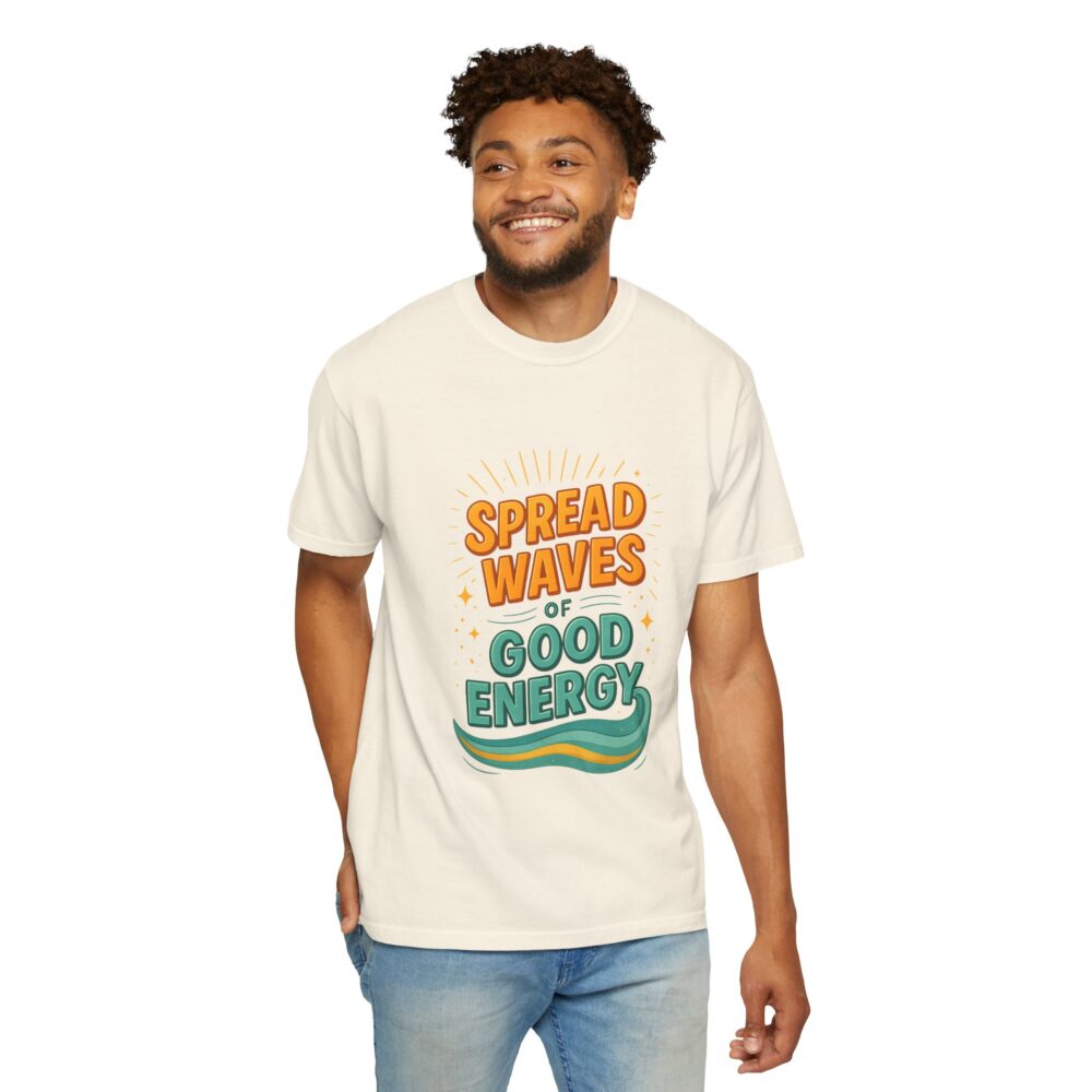 Good Energy T-Shirt, Unisex Tee, Eco-Friendly Apparel, Summer Vibes, Positive Message, Gift for Friends, Casual Wear - Image 11