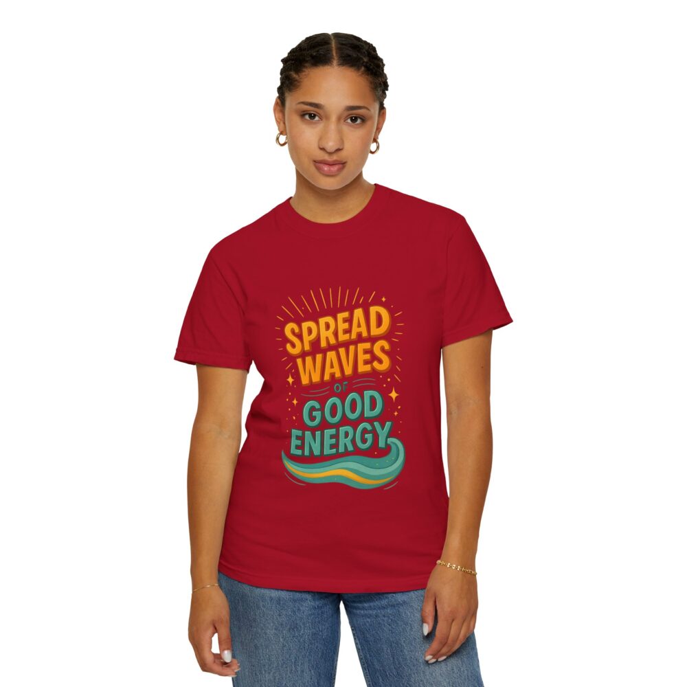 Good Energy T-Shirt, Unisex Tee, Eco-Friendly Apparel, Summer Vibes, Positive Message, Gift for Friends, Casual Wear - Image 28