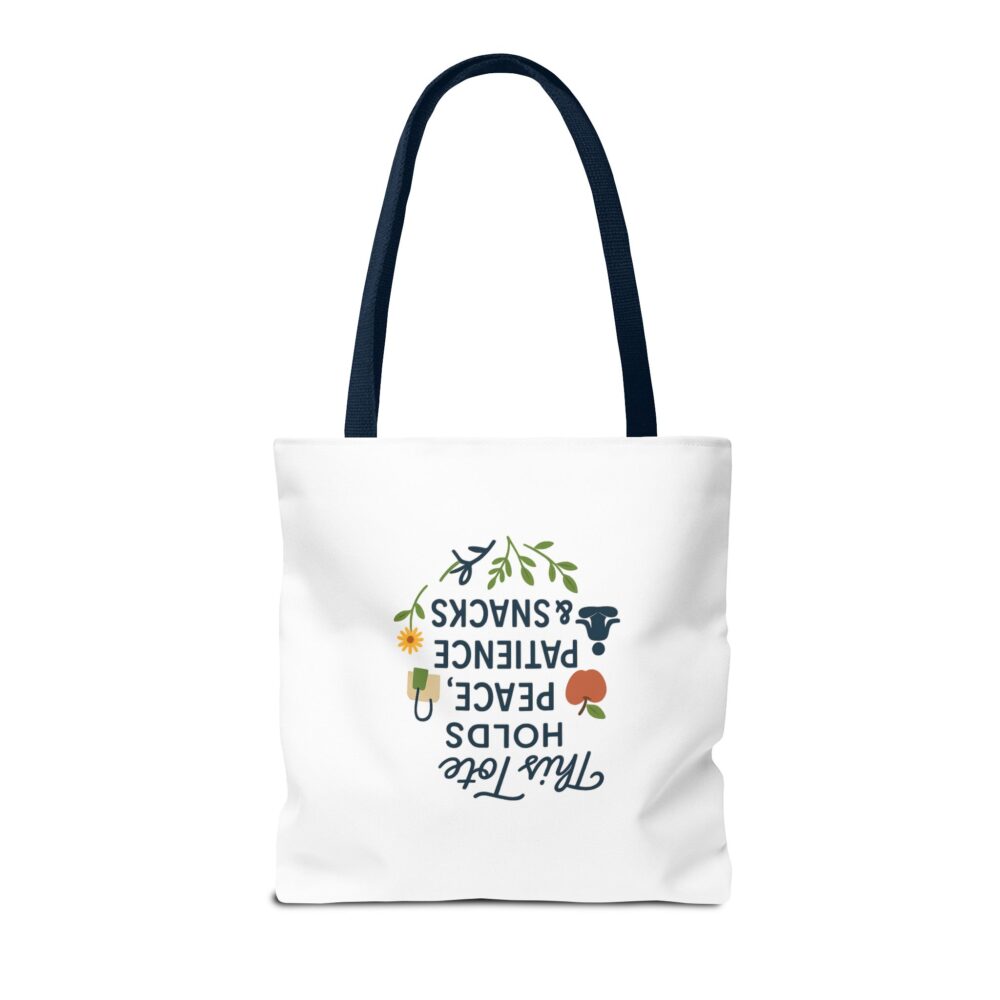 Peace & Patience Tote Bag | Inspirational Bag for Shopping, Beach, Gym, Gifts, Eco-Friendly Use - Image 54