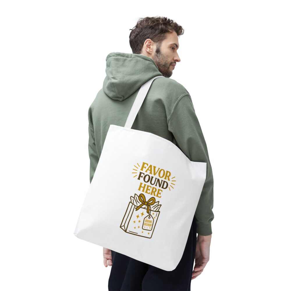 Favor Found Here Tote Bag - Perfect for Gifts, Weddings, Parties, or Everyday Use, Stylish and Practical Accessory - Image 9