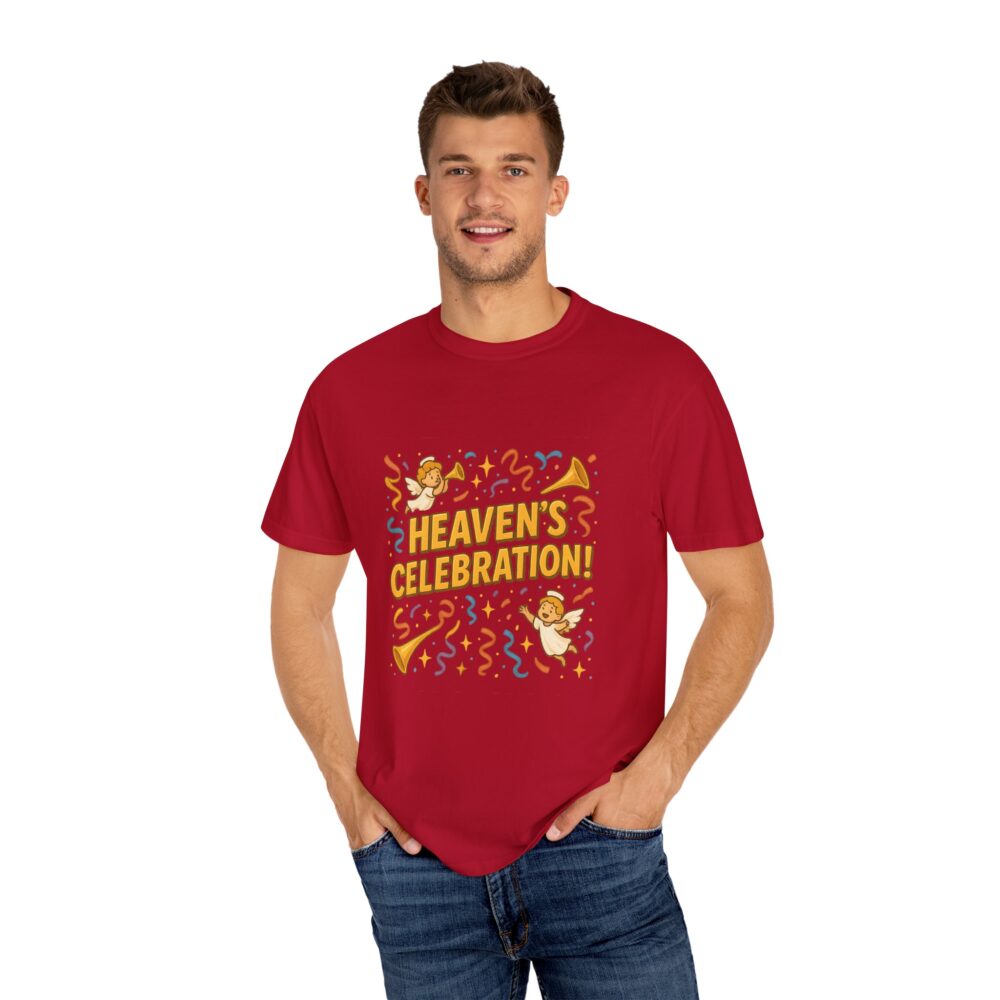 Heaven’s Celebration Unisex T-shirt - Fun Festival Tee, Party Shirt, Gift for Friends, Casual Wear, Unique Apparel - Image 24
