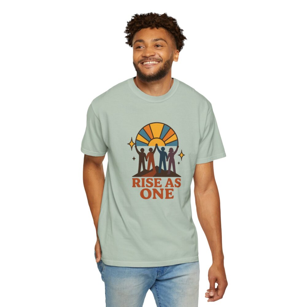 Unity Graphic Tee - Inspirational Unisex Shirt - Rise As One T-shirt, Equality Apparel, Gift for Social Activists, Summer Fashion - Image 11