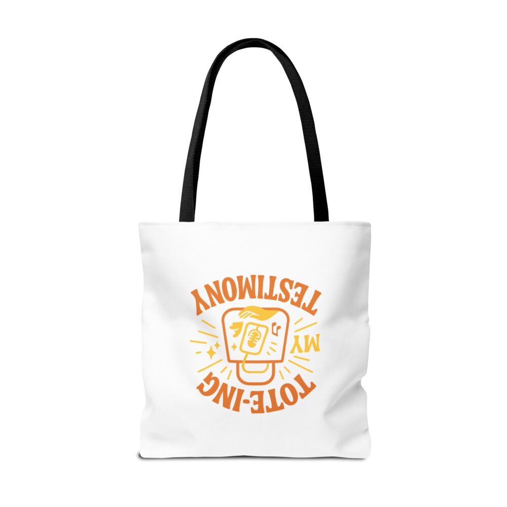 Tote Bag with Testimony Design - Perfect for Church Events, Bible Study, or Everyday Use - Inspirational Gift, Eco-Friendly, Reusable, [...] - Image 26