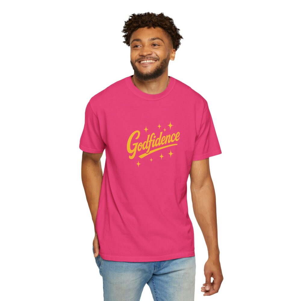 Godfidence Garment-Dyed T-Shirt, Unisex Tee, Inspirational Apparel, Casual Wear, Gift for Her, Motivational Clothing - Image 19