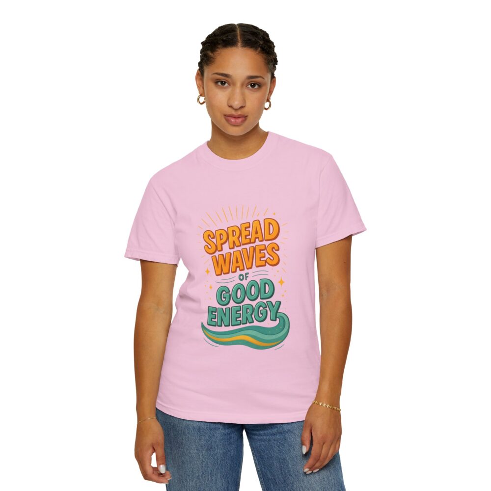 Good Energy T-Shirt, Unisex Tee, Eco-Friendly Apparel, Summer Vibes, Positive Message, Gift for Friends, Casual Wear - Image 24