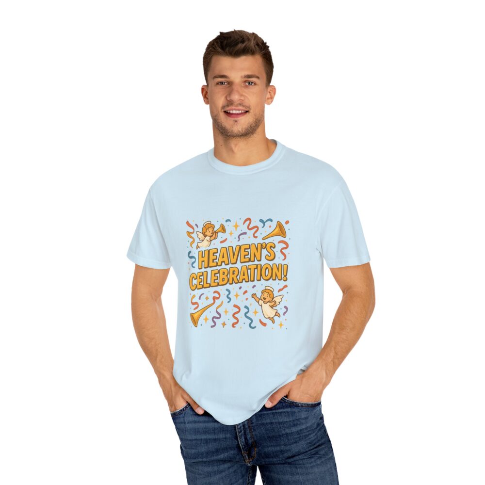 Heaven’s Celebration Unisex T-shirt - Fun Festival Tee, Party Shirt, Gift for Friends, Casual Wear, Unique Apparel - Image 16