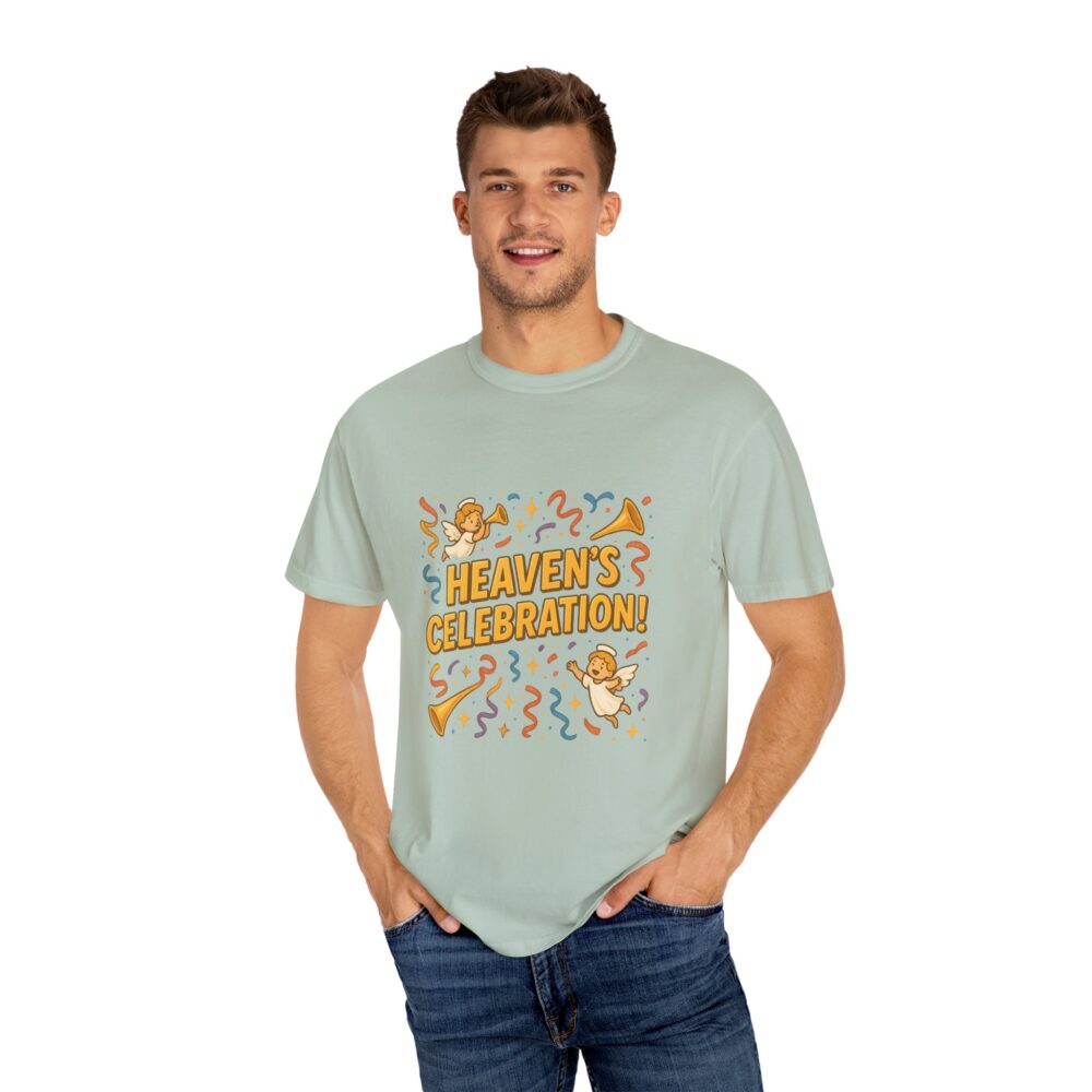 Heaven’s Celebration Unisex T-shirt - Fun Festival Tee, Party Shirt, Gift for Friends, Casual Wear, Unique Apparel - Image 12