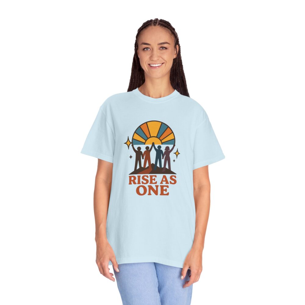Unity Graphic Tee - Inspirational Unisex Shirt - Rise As One T-shirt, Equality Apparel, Gift for Social Activists, Summer Fashion - Image 14