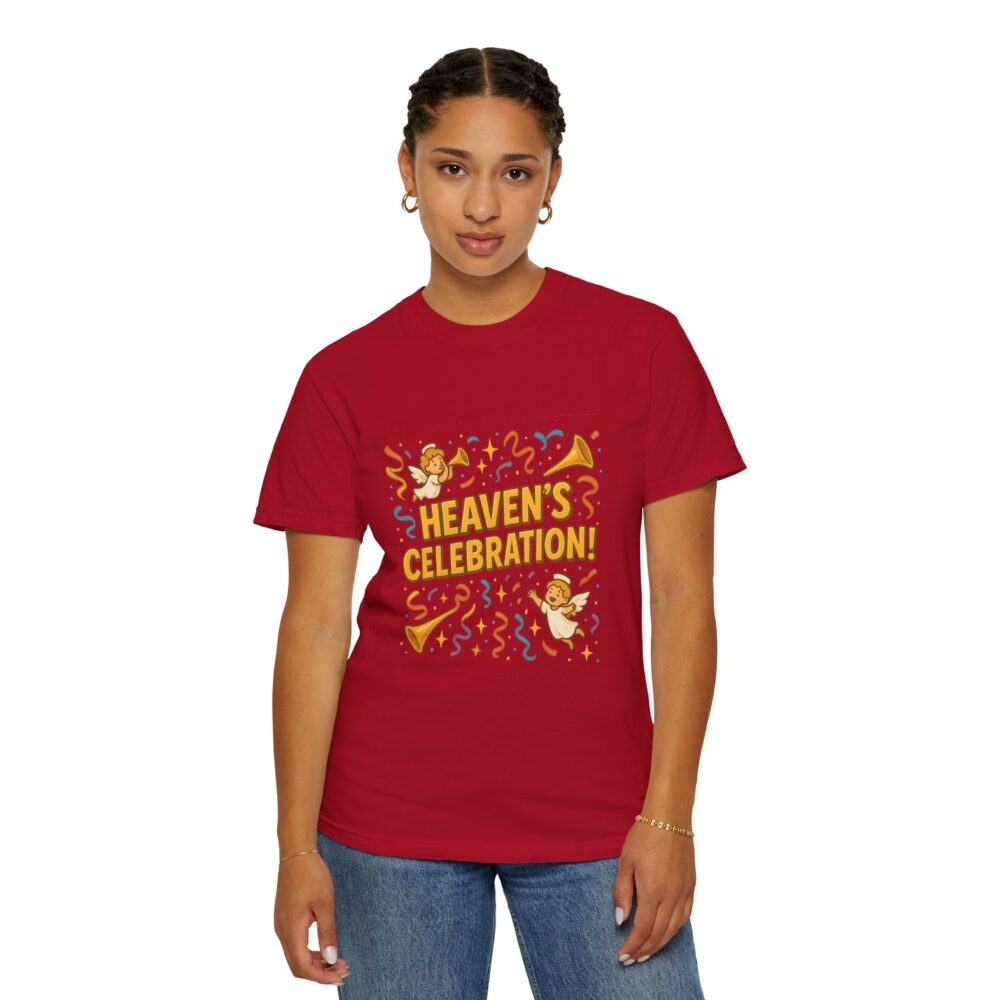 Heaven’s Celebration Unisex T-shirt - Fun Festival Tee, Party Shirt, Gift for Friends, Casual Wear, Unique Apparel - Image 26