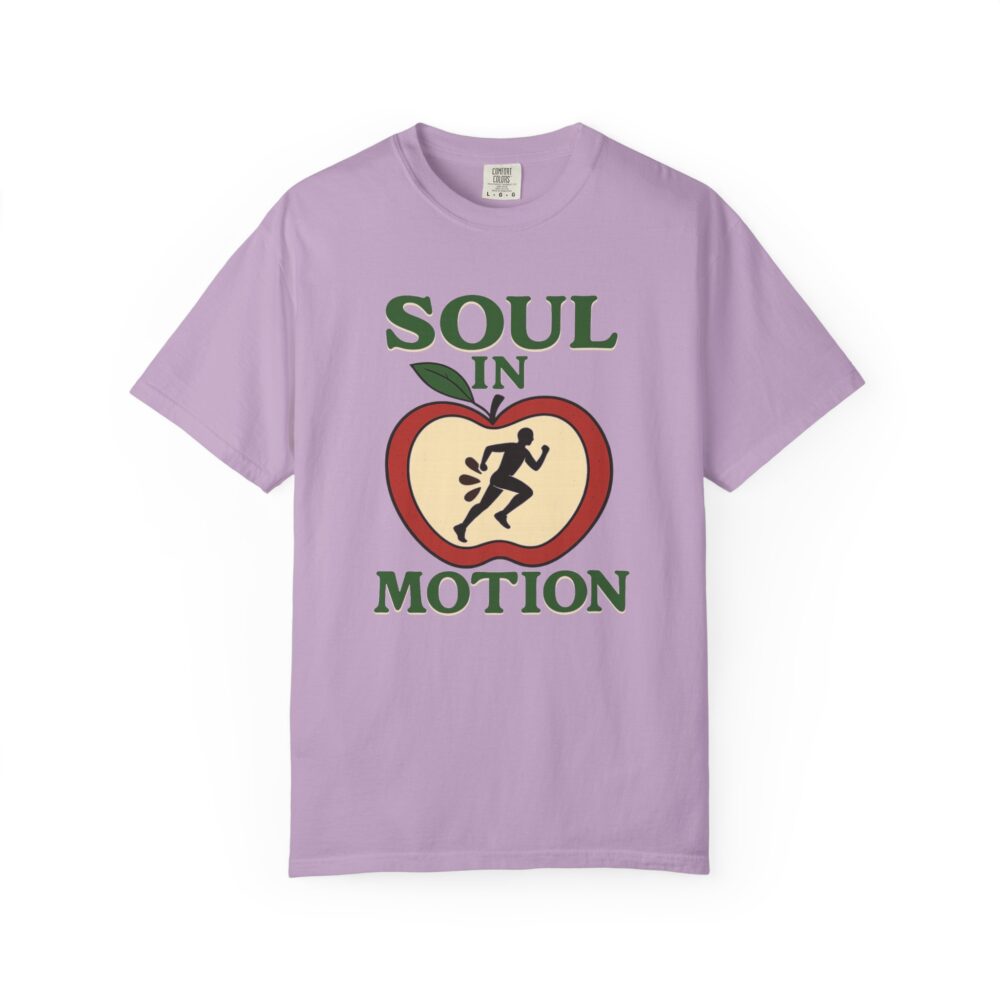 Soul in Motion Unisex Garment-Dyed T-shirt, Relaxed Fit Casual Shirt, Inspirational Apparel, Active Lifestyle Tee, Gift for Fitness Lovers - Image 21