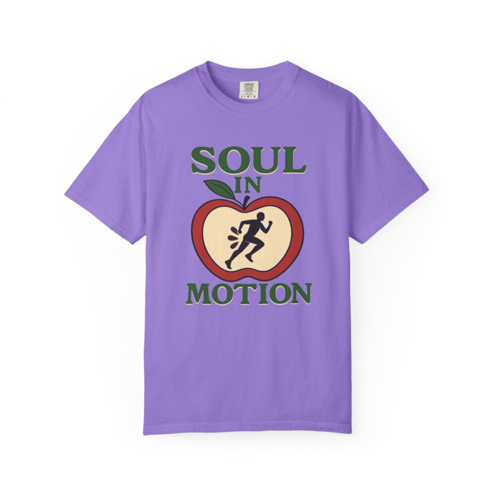 Soul in Motion Unisex Garment-Dyed T-shirt, Relaxed Fit Casual Shirt, Inspirational Apparel, Active Lifestyle Tee, Gift for Fitness Lovers - Image 17