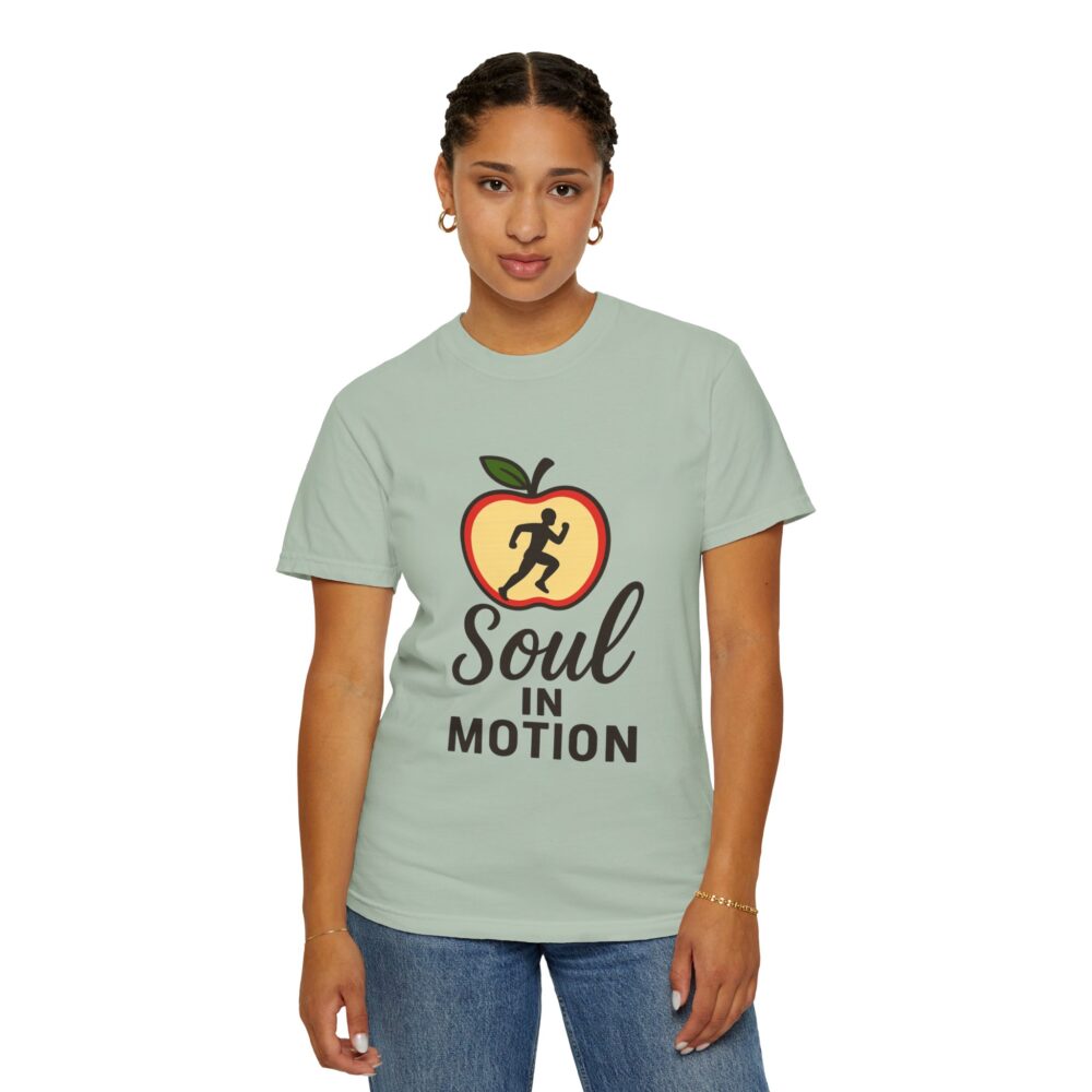 Soul in Motion Unisex Garment-Dyed T-Shirt - Motivational Running Tee - Image 16
