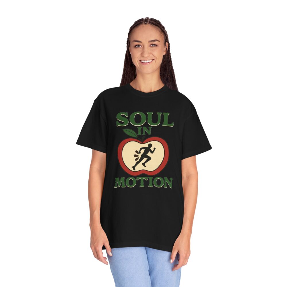 Soul in Motion Unisex Garment-Dyed T-shirt, Relaxed Fit Casual Shirt, Inspirational Apparel, Active Lifestyle Tee, Gift for Fitness Lovers - Image 14