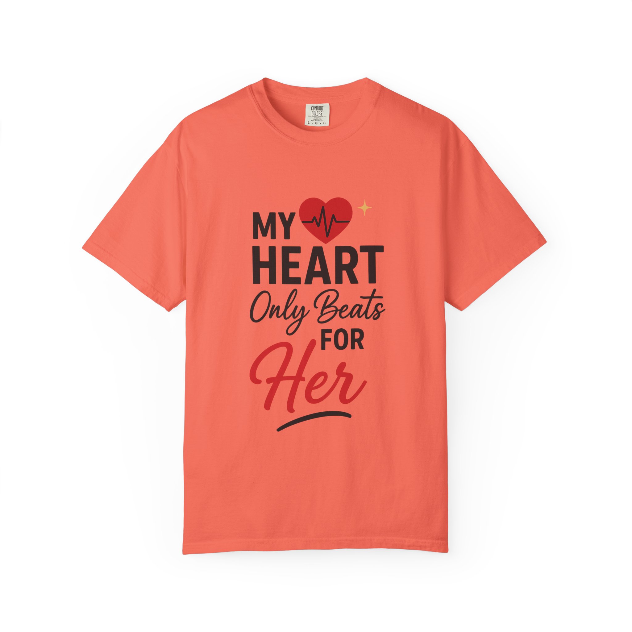 My Heart Only Beats for Her T-Shirt - Image 10