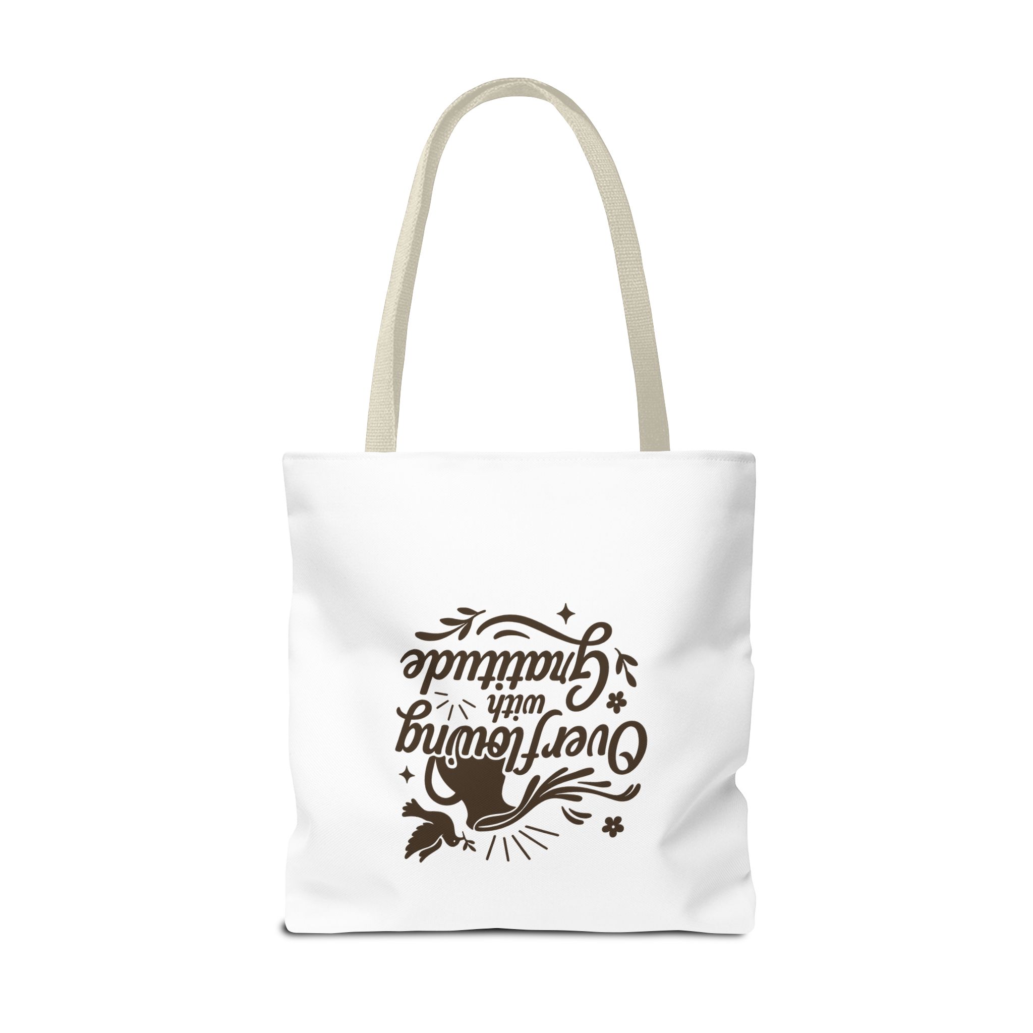 Gratitude Tote Bag, Eco-Friendly Shopper, Beach Bag, Gift for Her, Holiday Accessory, Positive Vibes, Everyday Use - Image 24