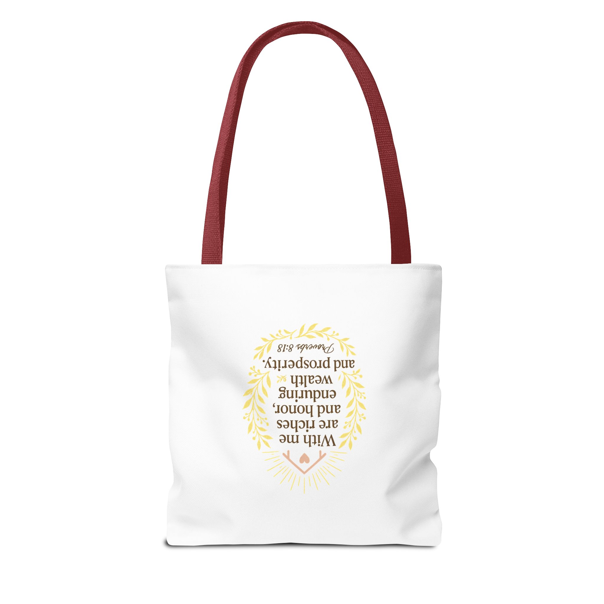 Prosperity Tote Bag, Motivational Bag, Inspirational Gift, Bible Verse Tote, Everyday Use Bag, Thoughtful Gift for Friends - Image 6