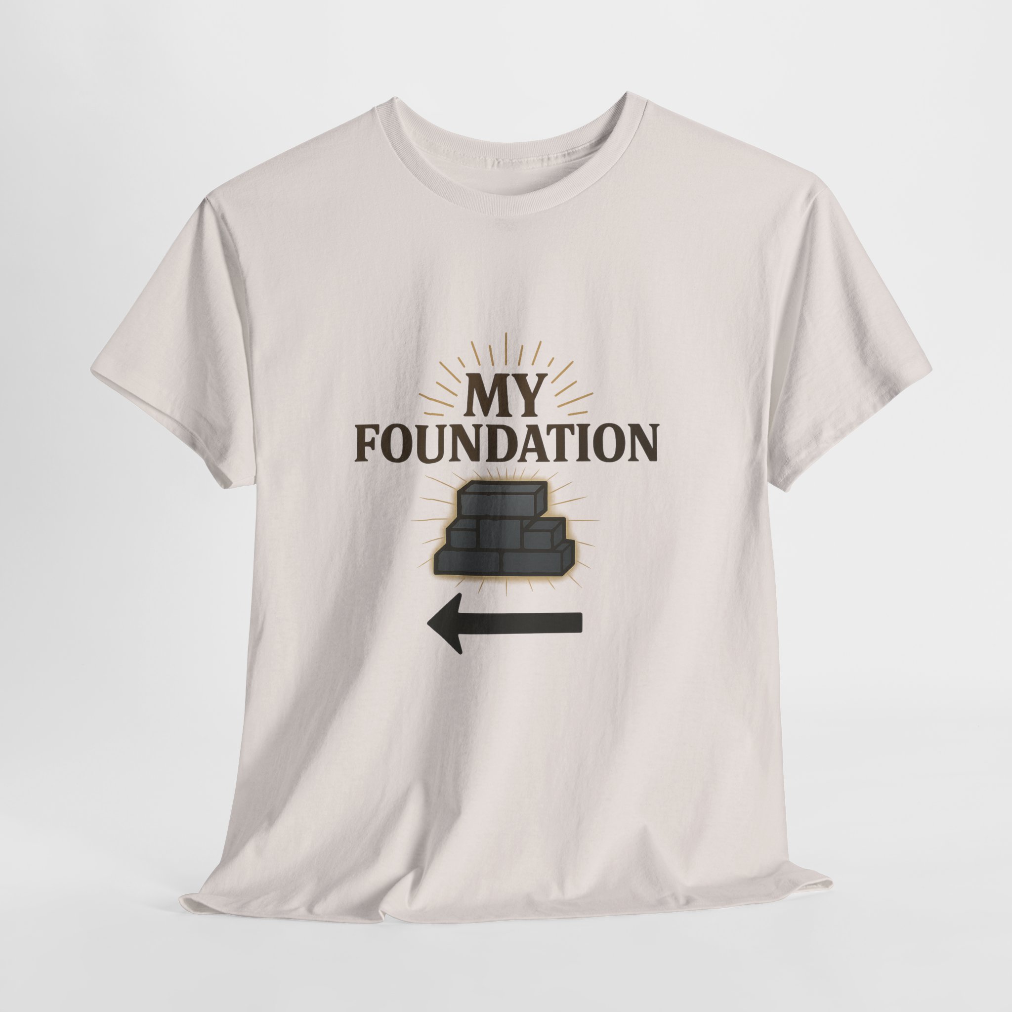 My Foundation Arrow T-Shirt — Graphic Tee with Stack Illustration - Image 18