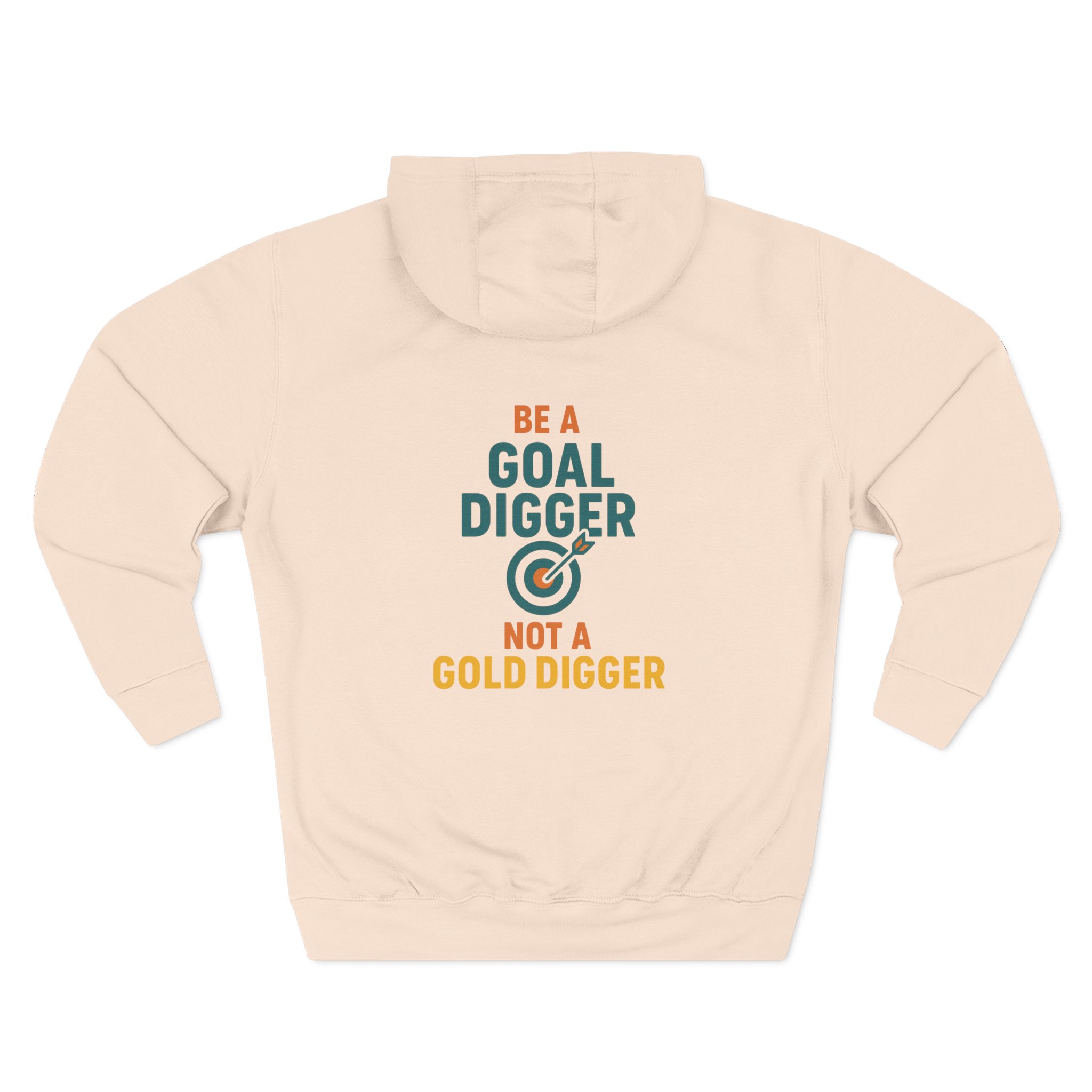 Goal Digger Fleece Hoodie - Inspirational Gift, Cozy Wear, Motivational Clothing, Perfect for Goals, Funny Sweatshirt - Image 9