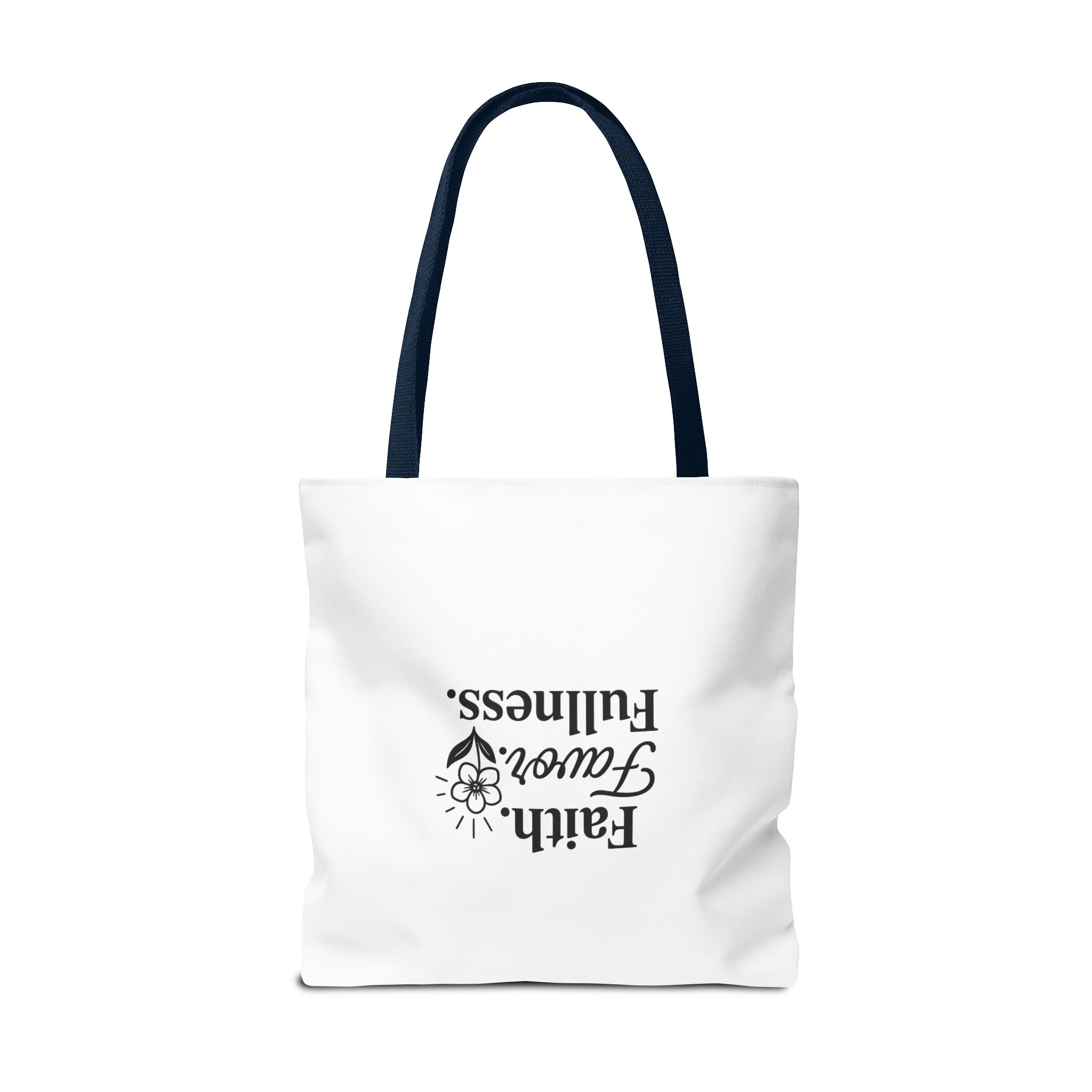 Inspirational Tote Bag, Faith Favor Fullness Gift, Eco-Friendly Shopping Bag, Motivational Purse, Spiritual Gift for Women - Image 20