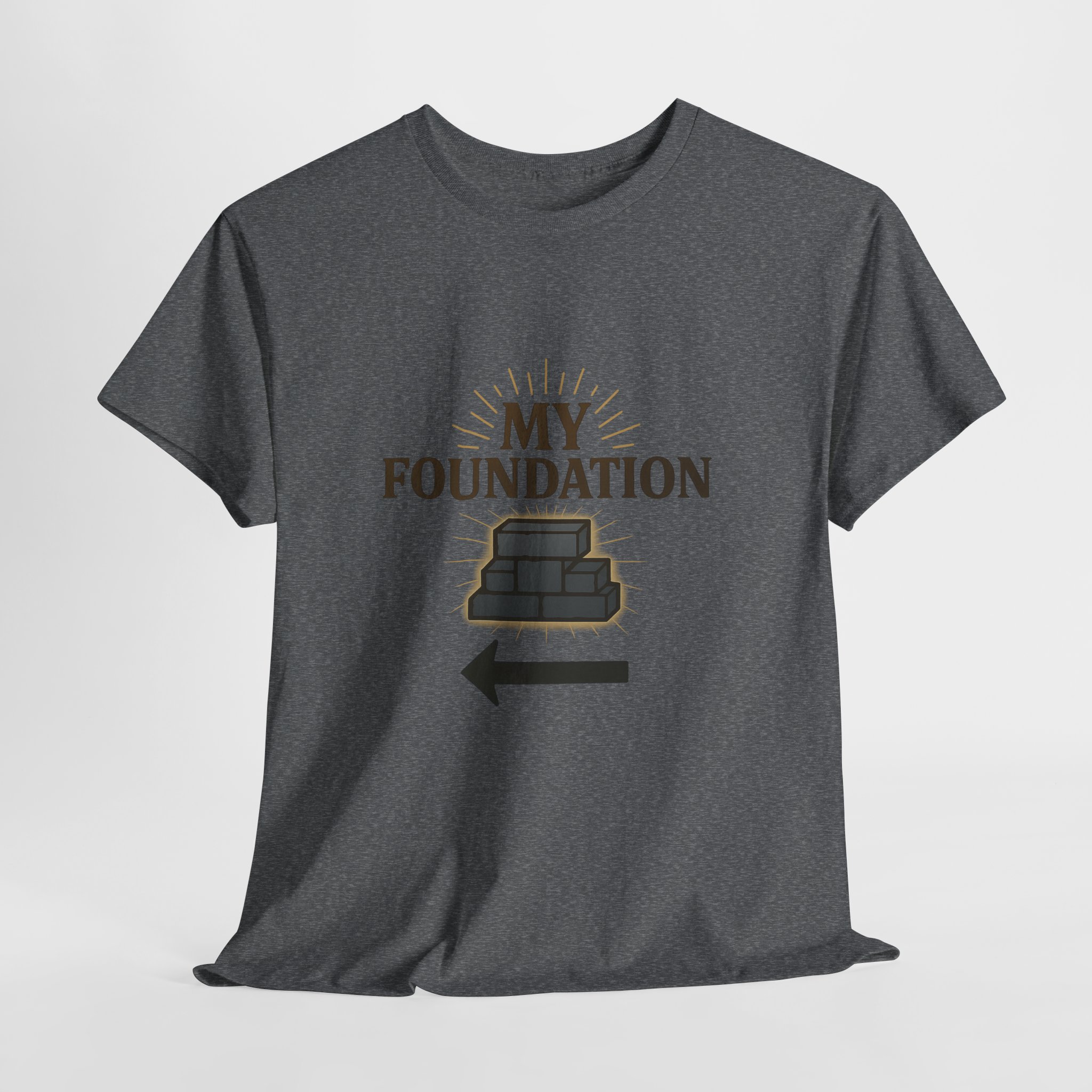 My Foundation Arrow T-Shirt — Graphic Tee with Stack Illustration - Image 38