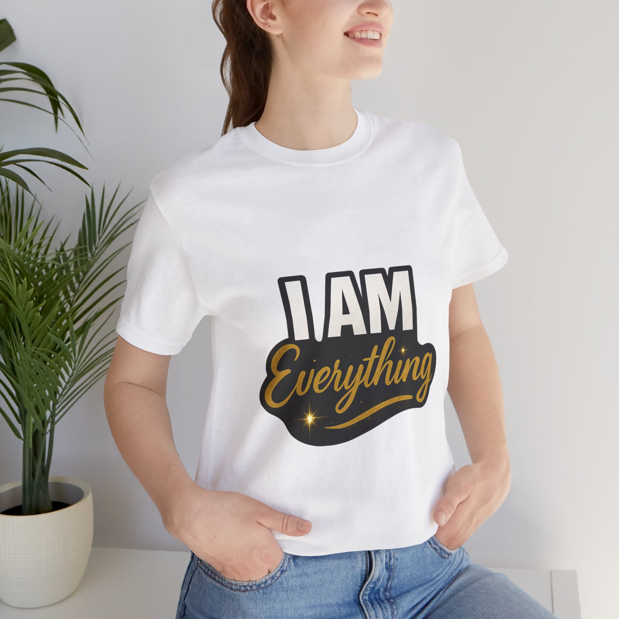 I Am Everything Graphic Tee — Bold Affirmation Women’s/Unisex T-Shirt