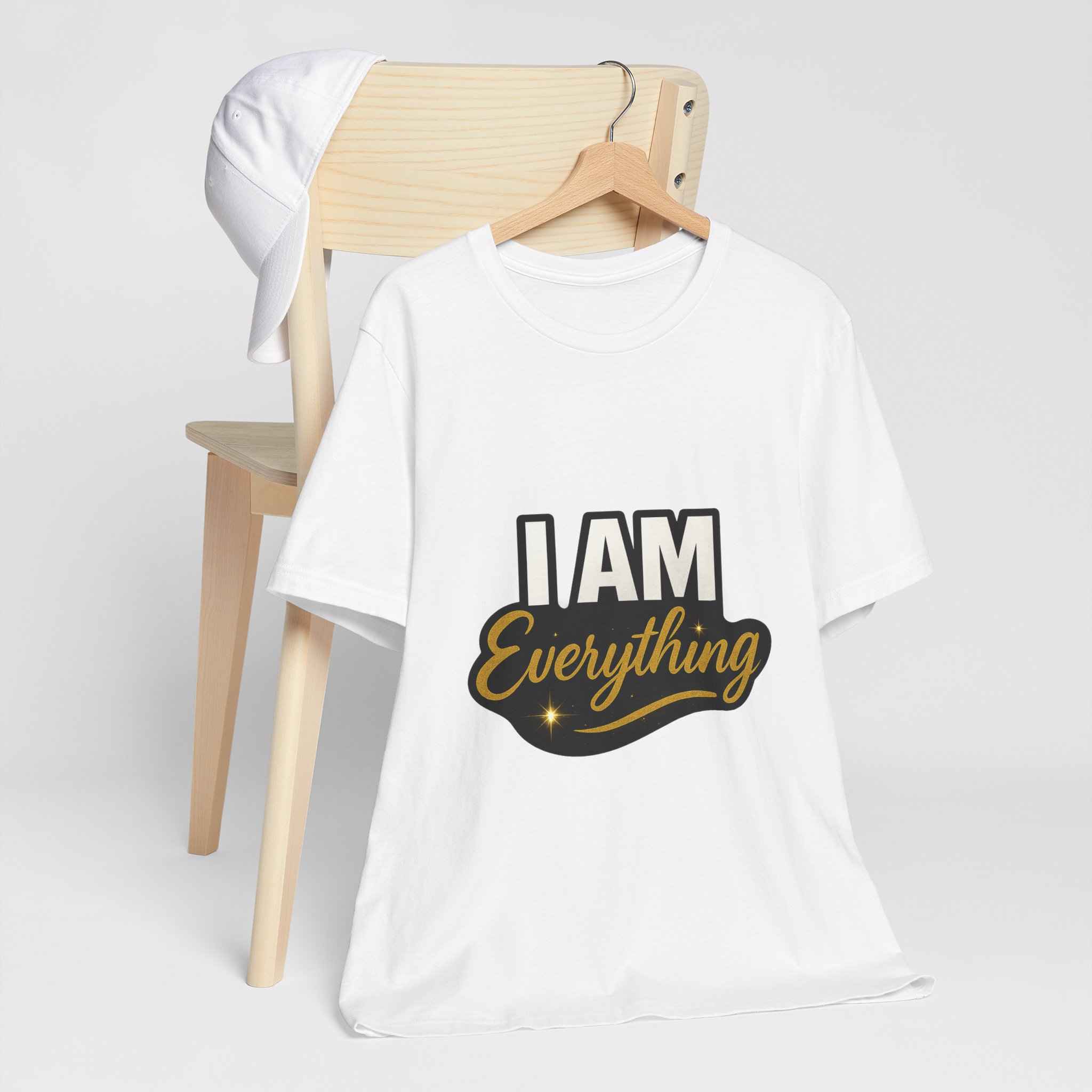 I Am Everything Graphic Tee — Bold Affirmation Women’s/Unisex T-Shirt - Image 2