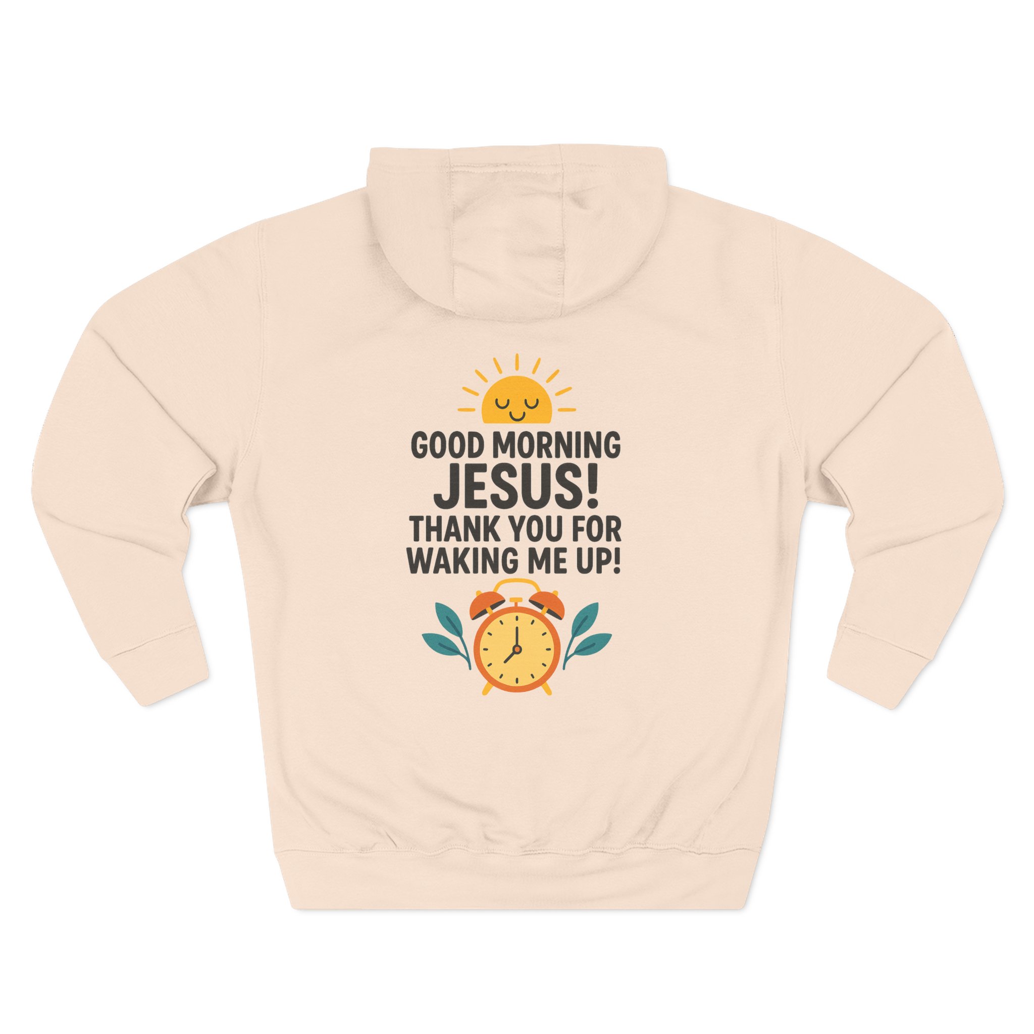 Morning Inspiration Fleece Hoodie, Faith Hoodie, Christian Apparel, Inspirational Wear, Cozy Sweatshirt, Gift for Believers - Image 15