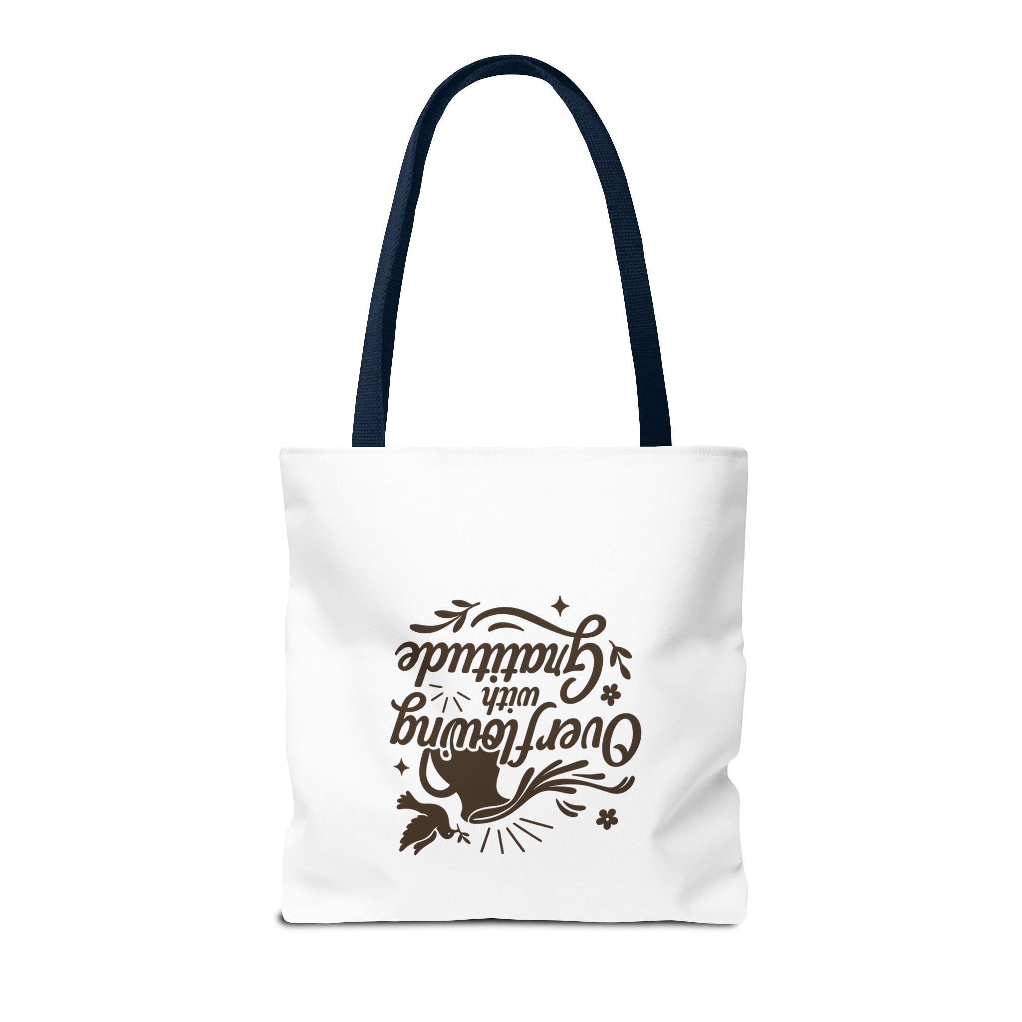 Gratitude Tote Bag, Eco-Friendly Shopper, Beach Bag, Gift for Her, Holiday Accessory, Positive Vibes, Everyday Use - Image 45