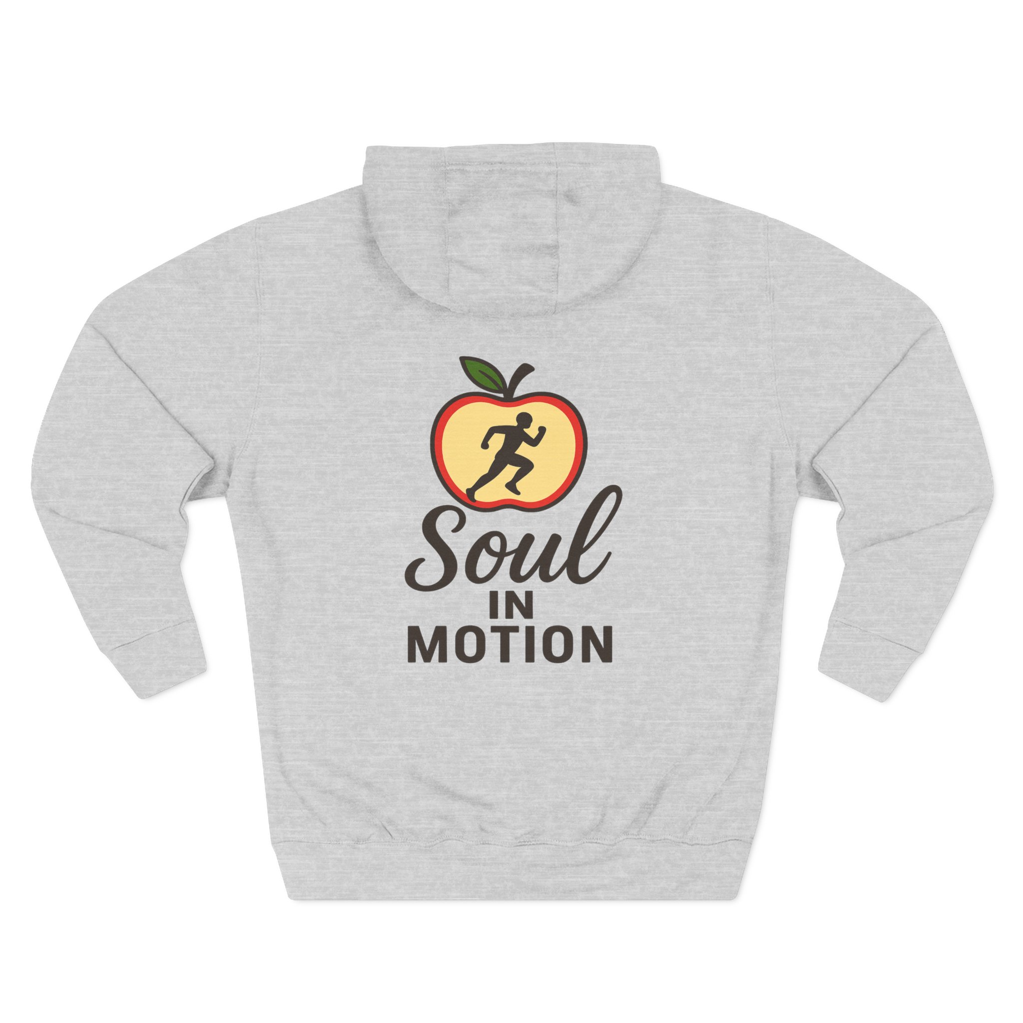 Soul in Motion Fleece Hoodie - Cozy Inspirational Pullover, Fitness Gift, Motivational Apparel, Gym Hoodie, Perfect for Active Lifestyles - Image 4