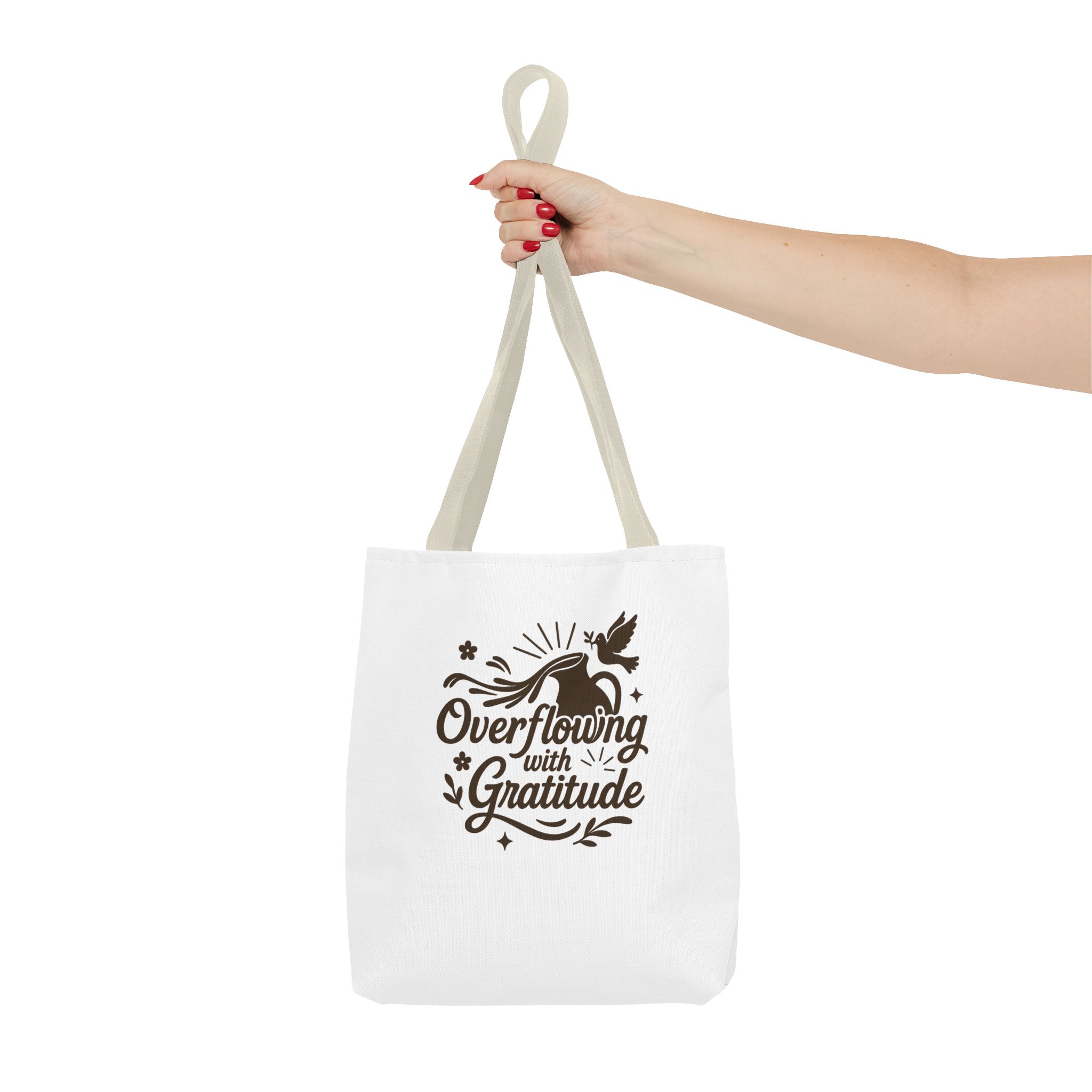 Gratitude Tote Bag, Eco-Friendly Shopper, Beach Bag, Gift for Her, Holiday Accessory, Positive Vibes, Everyday Use - Image 19