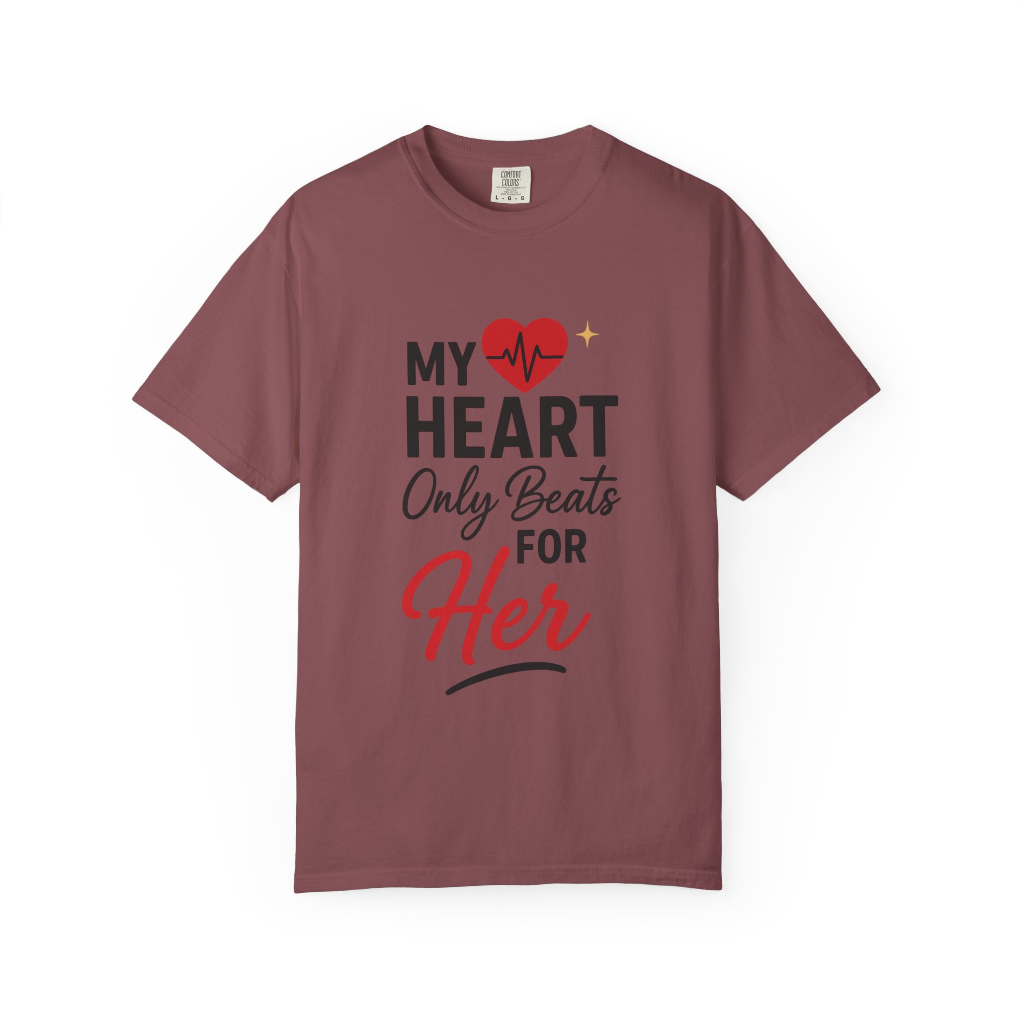 My Heart Only Beats for Her T-Shirt - Image 14