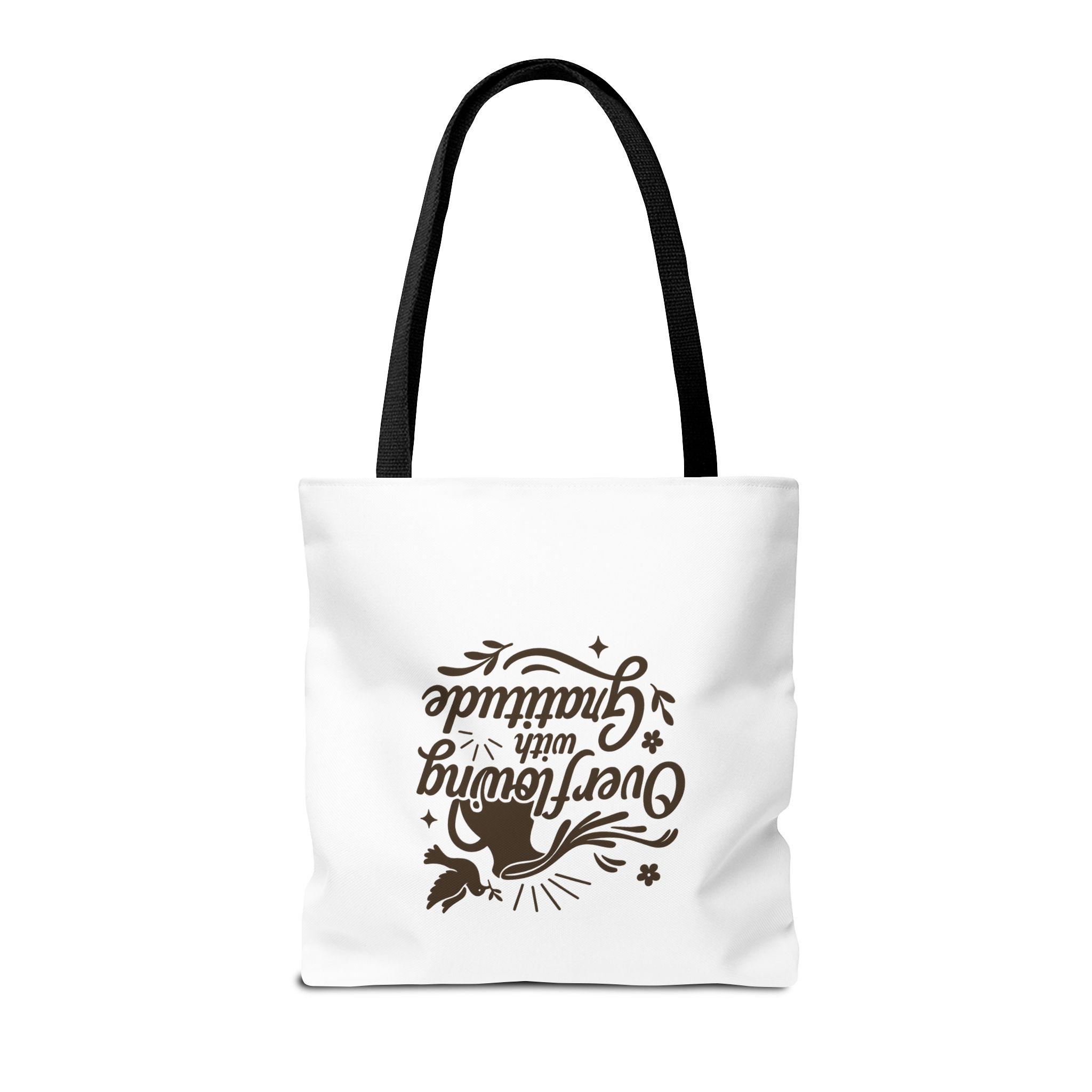 Gratitude Tote Bag, Eco-Friendly Shopper, Beach Bag, Gift for Her, Holiday Accessory, Positive Vibes, Everyday Use - Image 33