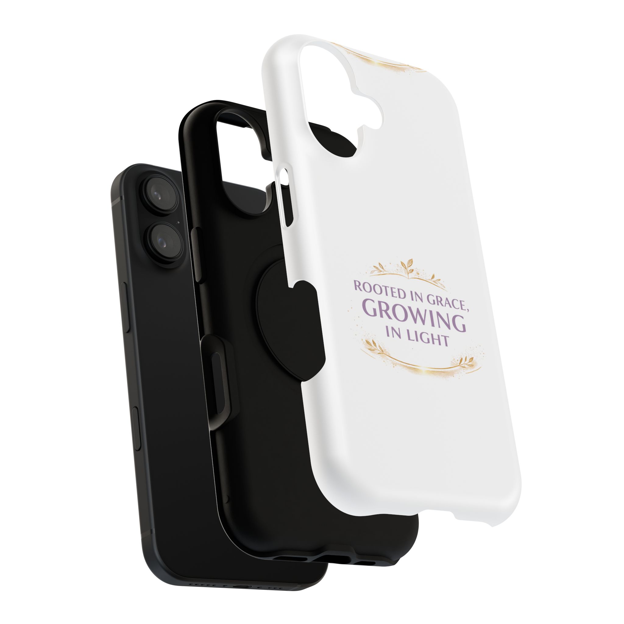 Phone Case — "Rooted in Grace, Growing in Light" Impact-Resistant Floral Design - Image 8