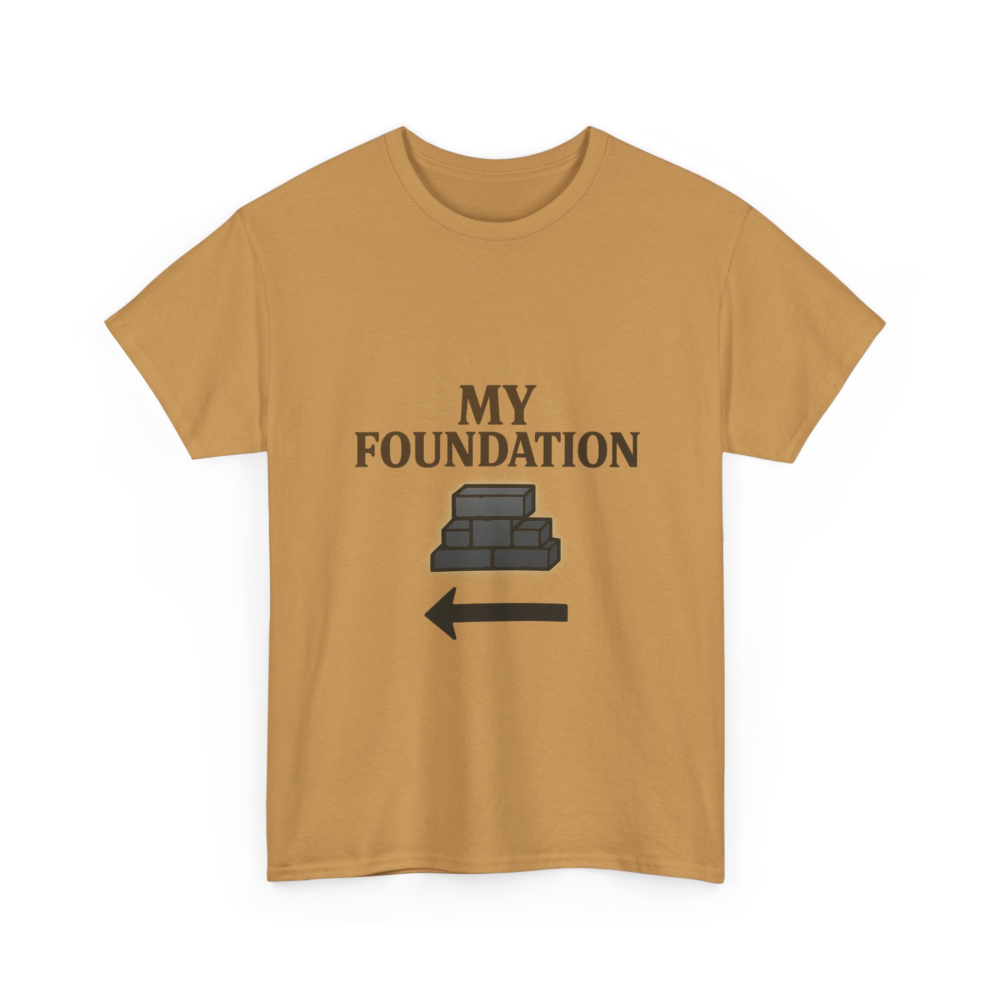 My Foundation Arrow T-Shirt — Graphic Tee with Stack Illustration - Image 25