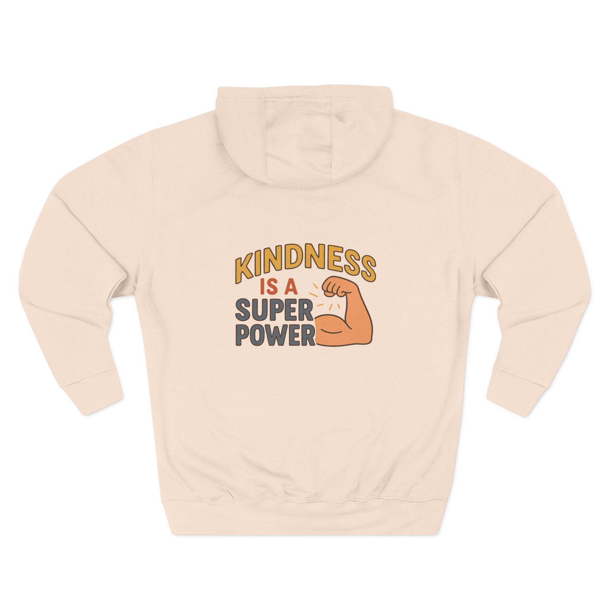 Kindness is a Super Power Hoodie | Cozy Fleece Sweatshirt, Perfect Gift for Friends, Inspirational Apparel for All - Image 7