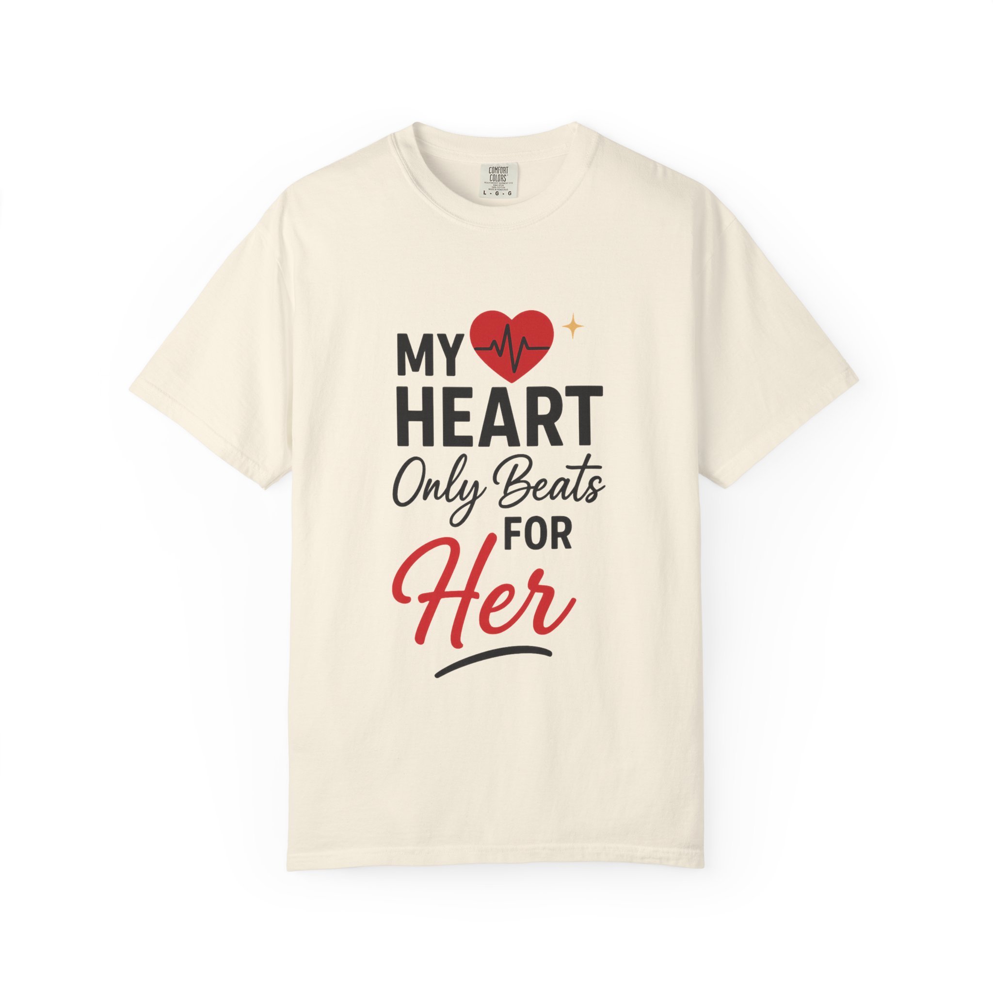 My Heart Only Beats for Her T-Shirt - Image 18